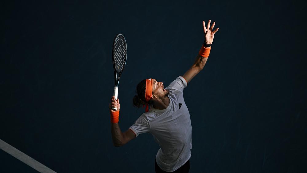 Alexander Zverev: Besser geht es eigentlich nicht: Alexander Zverev im Halbfinale gegen Carlos Alcaraz