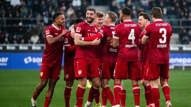 Bundesliga, 19. Spieltag – Sonntag: VfB Stuttgart gewinnt souverän bei Borussia Mönchengladbach