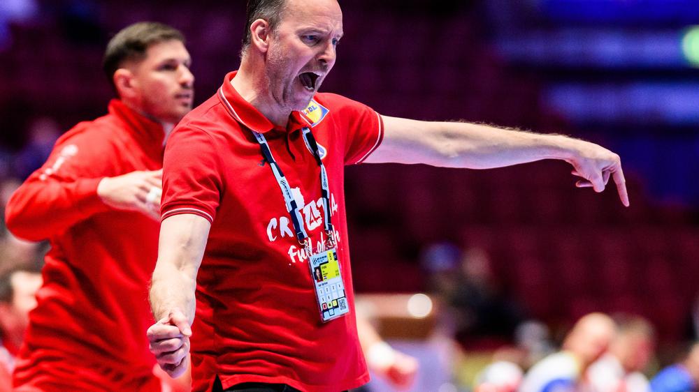 Kroatiens Nationaltrainer Dagur Sigurdsson kann auch laut werden.