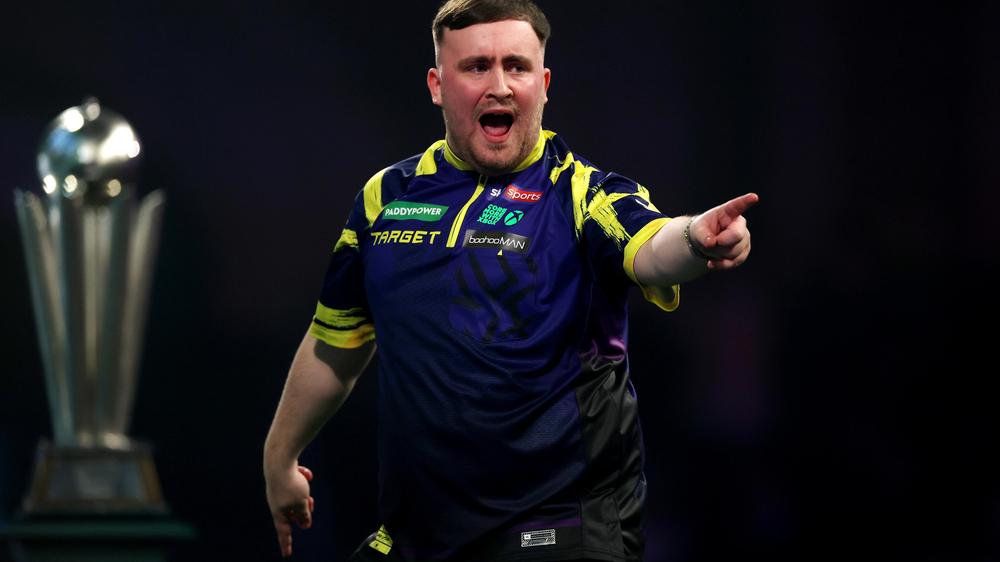 Darts-WM: Luke Littler im Finale der Darts-WM