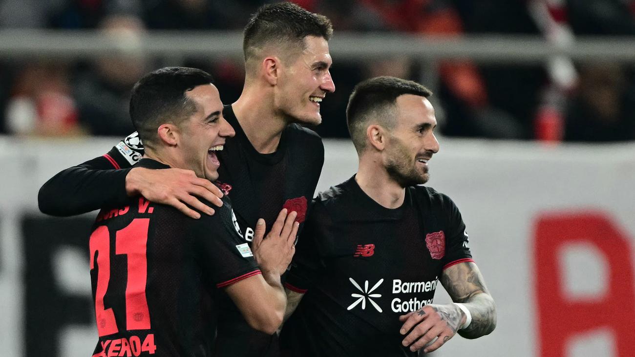Champions League, Play-offs: Leverkusen wahrt mit Sieg gegen Piräus Chance auf Achtelfinale