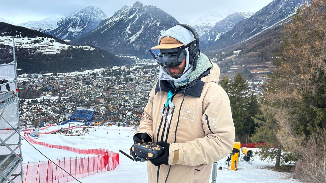 Drohnenaufnahmen bei Olympia: Es fliegt was in der Luft 
