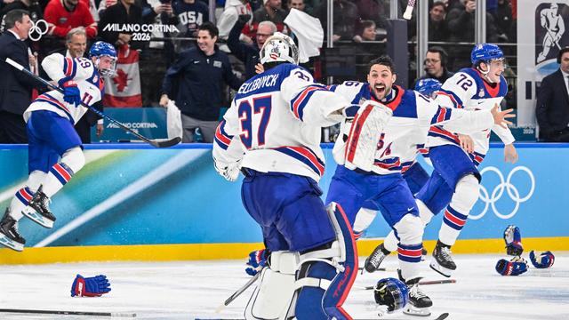 Olympische Winterspiele: Letzte Medaillen vergeben – USA holen Gold im Eishockey