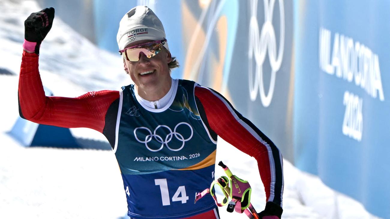 Milano Cortina 2026: Johannes Klæbo ist nach Staffelgold Rekordsieger bei Winter-Olympia