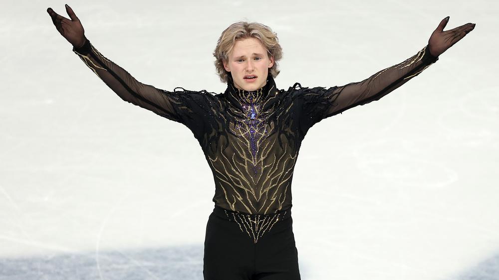 Olympische Winterspiele 2026: Wieder gelandet: Ilia Malinin nach seiner Kür