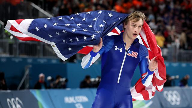 Olympische Winterspiele: Eisschnelllauf-Rekord von Olympiasieger Jordan Stolz