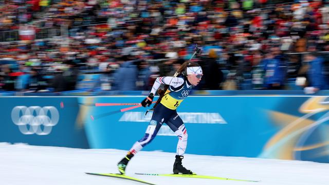 Olympische Winterspiele: Französinnen gewinnen Gold in der Biathlonstaffel