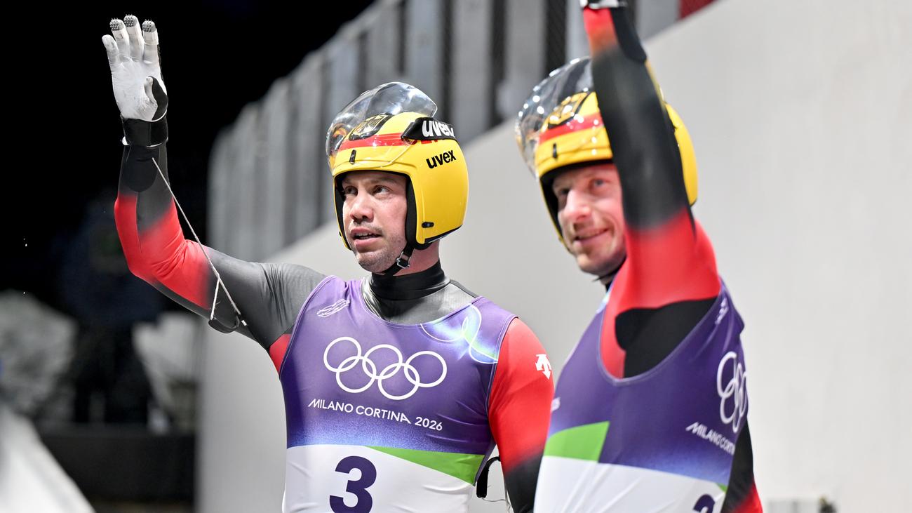 Olympischen Spiele 2026: Tobias Wendl und Tobias Arlt tragen deutsche Fahne bei Schlussfeier