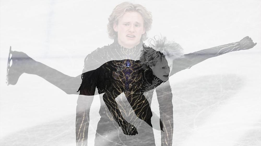 Druck bei Olympischen Spielen: Der Eiskunstläufer Ilia Malinin während und nach seiner Olympiakür