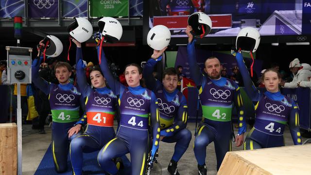 Bild: Olympische Winterspiele: Ukrainisches Rodelteam solidarisiert sich mit Heraskewytsch