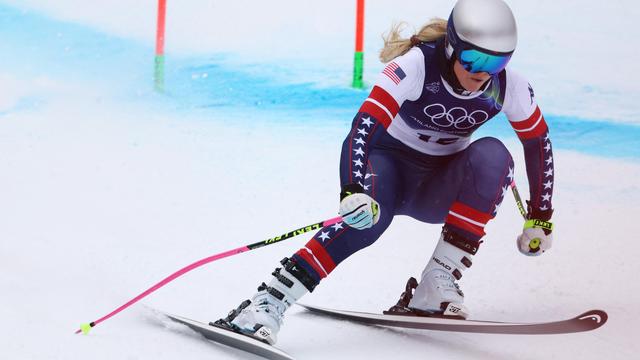 Olympische Winterspiele: US-Superstar Lindsey Vonn stürzt bei der Abfahrt der Frauen