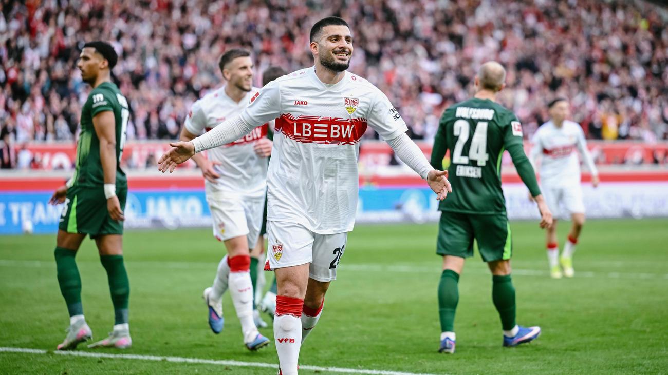 Bundesliga, 24. Spieltag – Sonntag: Stuttgart gewinnt deutlich gegen Wolfsburg