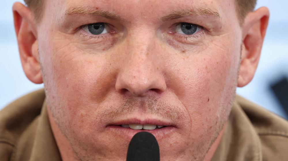 DFB-Kader: Die WM im Visier: Julian Nagelsmann bei der Kadernominierung in Frankfurt
