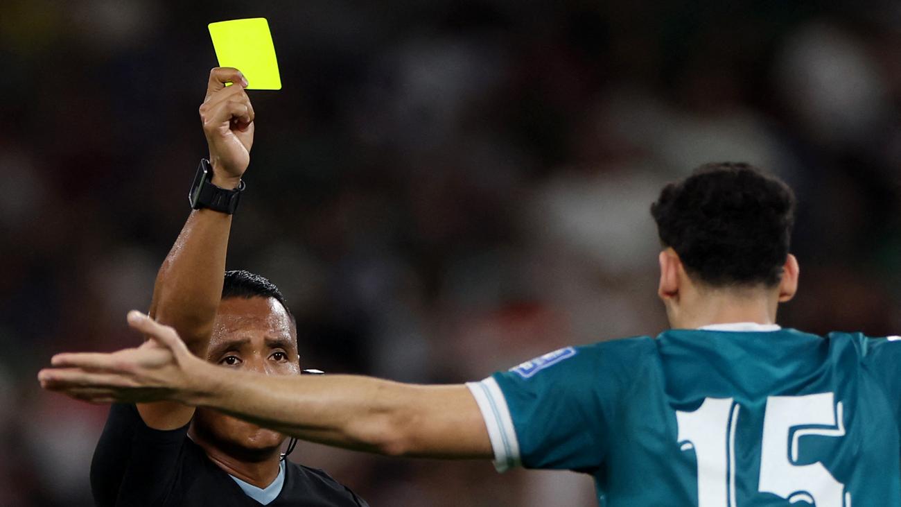 Fußball-Weltmeisterschaft: Gelbe Karten werden nach WM-Vorrunde gestrichen