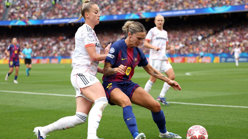 Women's Champions League: By reaching the final of the Champions League, the FC Bayern players wanted to complete the treble.