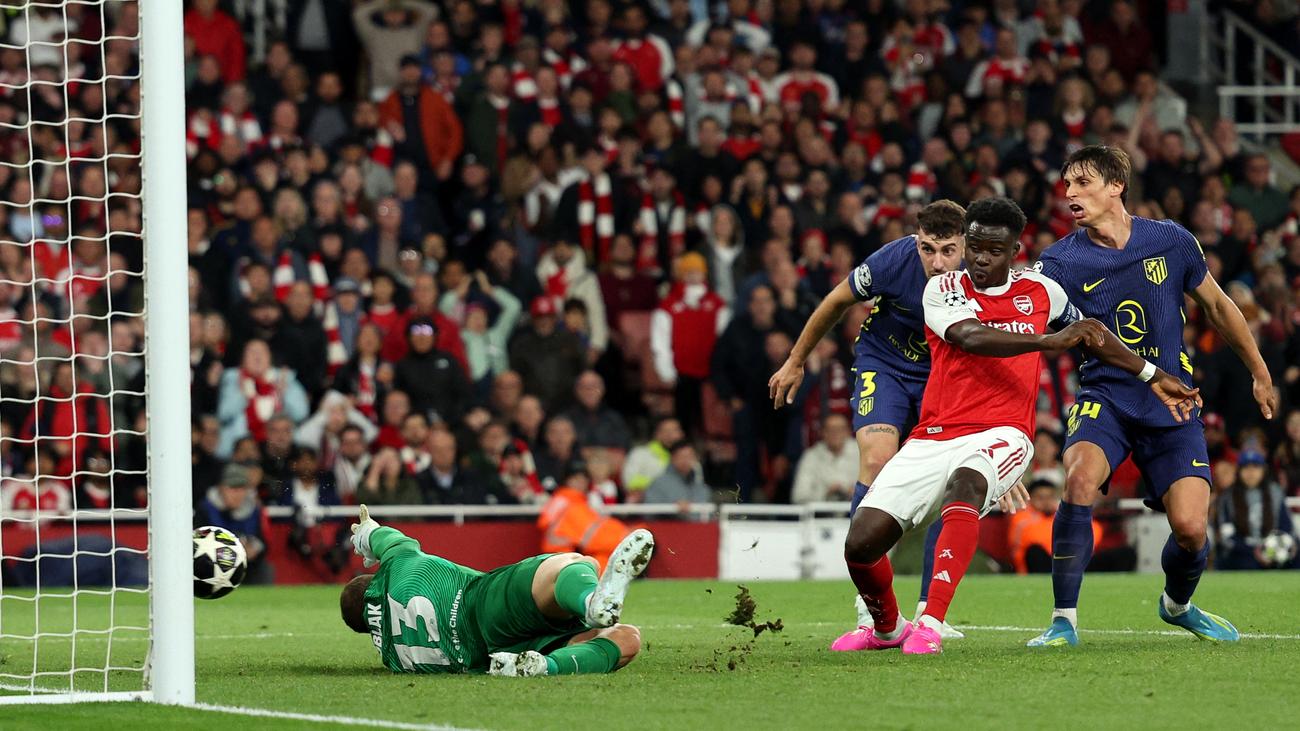 Champions League – Halbfinale, Rückspiel : Arsenal zieht ins Champions-League-Finale ein