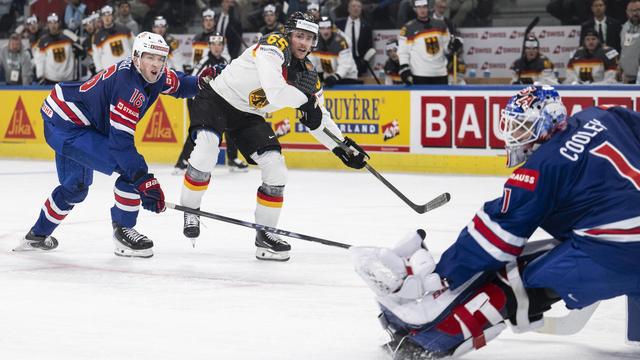 Bild: Eishockey-Weltmeisterschaft: Deutschland verliert viertes WM-Spiel gegen USA