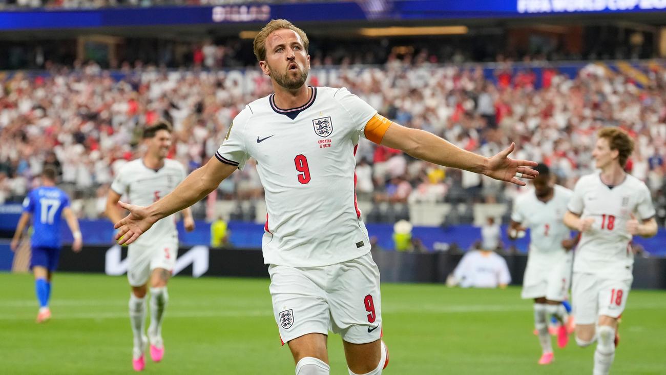 Fußballweltmeisterschaft 2026: Harry Kane führt England zum Sieg gegen Kroatien