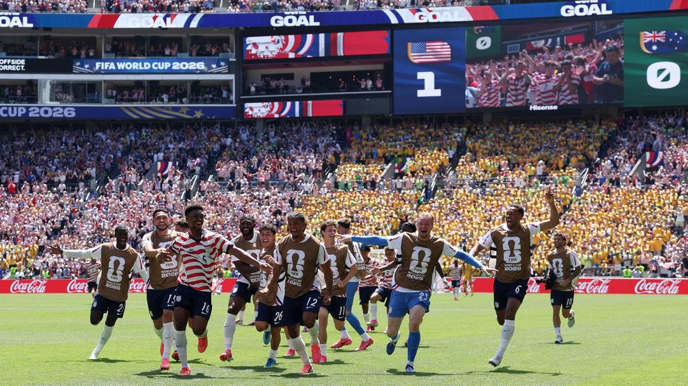 Fußballweltmeisterschaft: Der WM-Gastgeber USA hat auch das zweite Gruppenspiel gewonnen.
