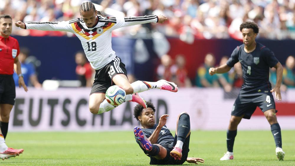 WM-Testspiel gegen USA: Leroy Sané schoss im letzten WM-Testspiel gegen die USA das Siegtor.