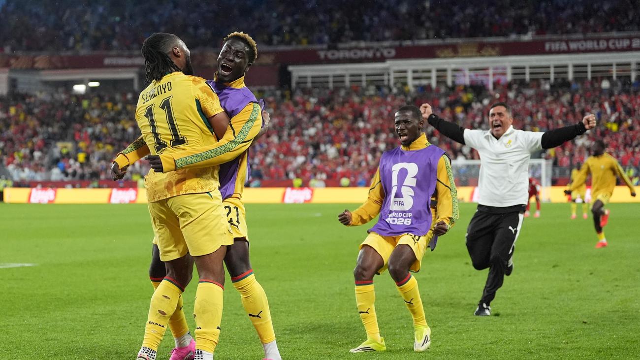 WM 2026: Ghana entscheidet Spiel gegen Panama in der Nachspielzeit