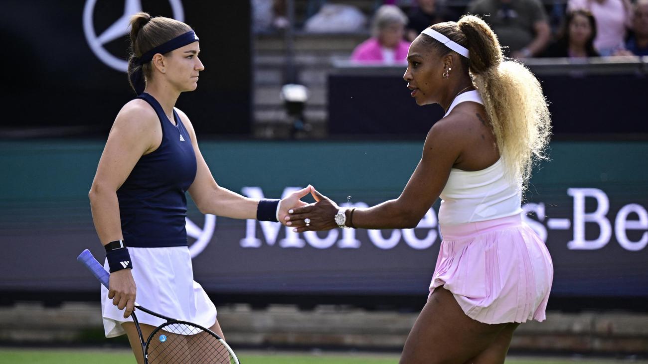 Berlin Tennis Open: Tennisstar Serena Williams scheidet in Berlin aus