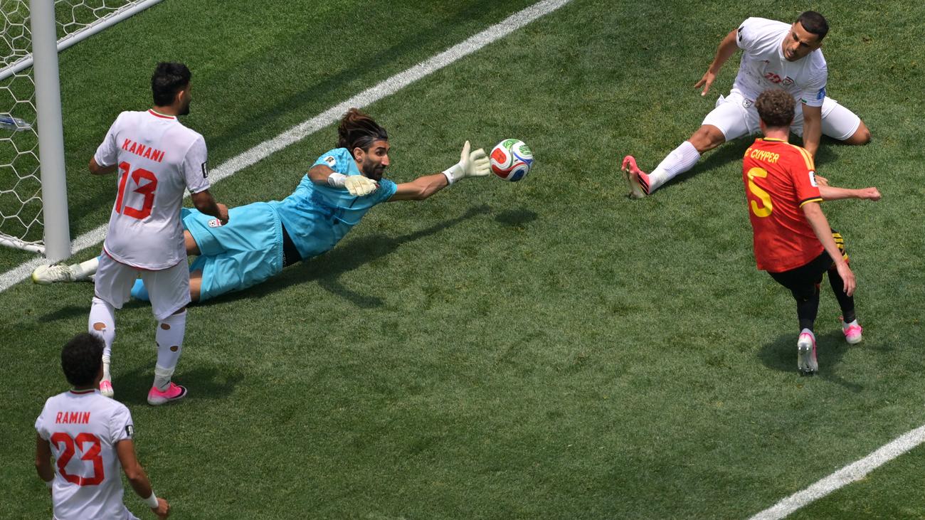Fußball-WM, Gruppe : Belgien spielt gegen den Iran nur unentschieden