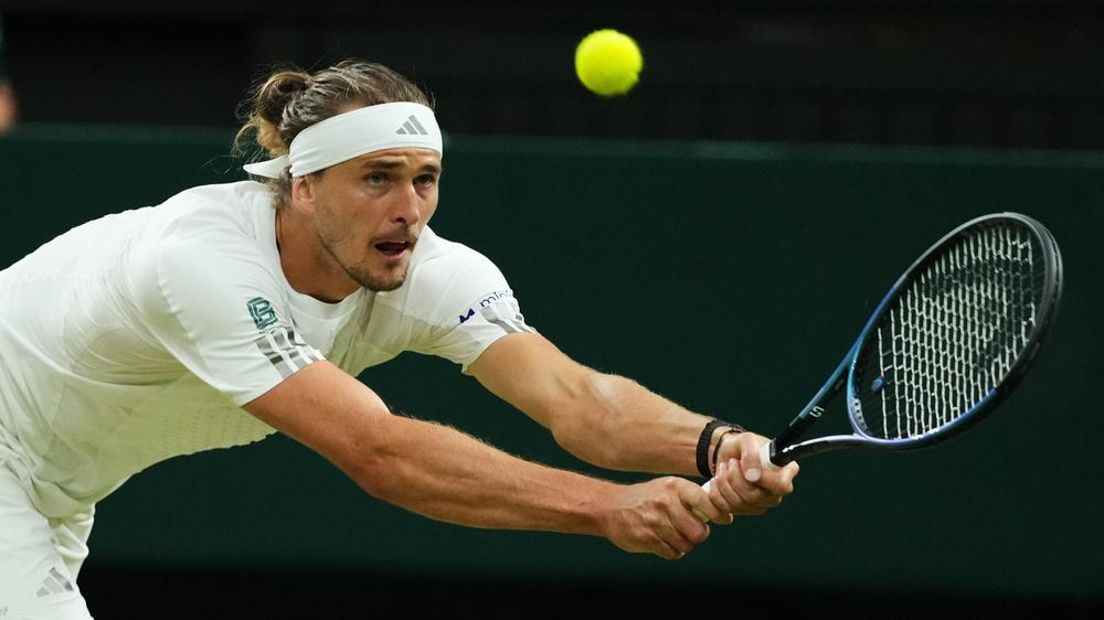 Alexander Zverev Wimbledon Jiri Lehecka Achtelfinale Abbruch