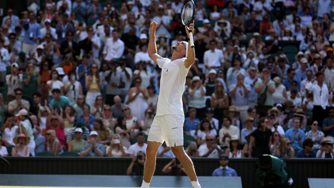 Wimbledon: Alexander Zverev erreicht erstmals Viertelfinale in Wimbledon