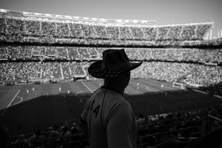 Infantino-Skandal: Soccer Football - FIFA World Cup 2026 - Round of 32 - United States v Bosnia and Herzegovina - San Francisco Bay Area Stadium, Santa Clara, California, U.S. - July 1, 2026
A U.S. fan in the stands during half time