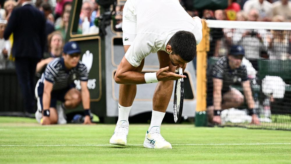 Isst gerne Rasen: Novak Djokovic