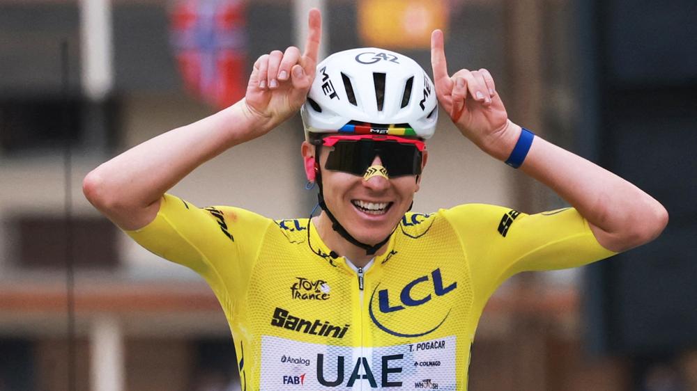 Tour de France: Der slowenische Radsportstar Tadej Pogačar