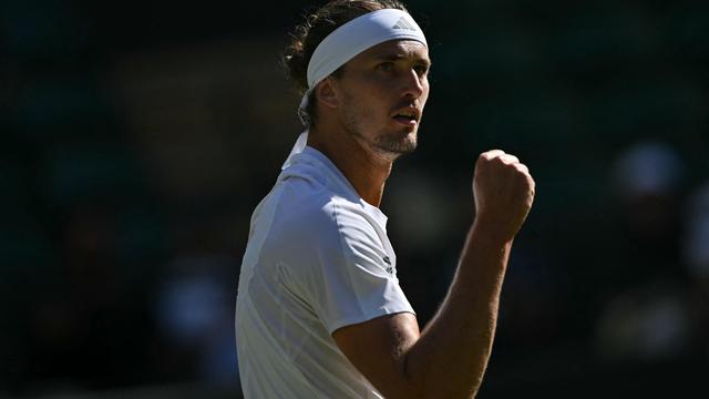 Tennis: Alexander Zverev steht im Achtelfinale von Wimbledon