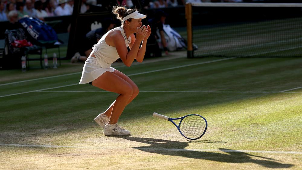 Wimbledon Finale Linda Noskova Karolina Muchova Tennis