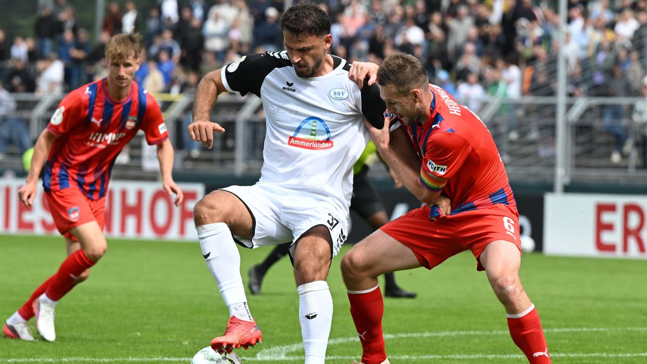 DFB-Pokal, 1. Runde: Viertligist SSV Jeddeloh II kickt Heidenheim aus dem DFB-Pokal