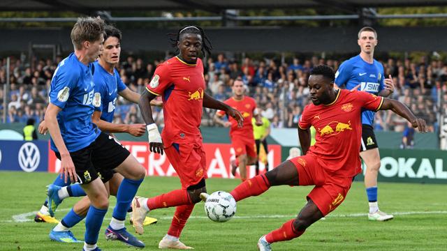 DFB-Pokal, 1. Runde: RB Leipzig steht souverän in der zweiten Runde des DFB-Pokals