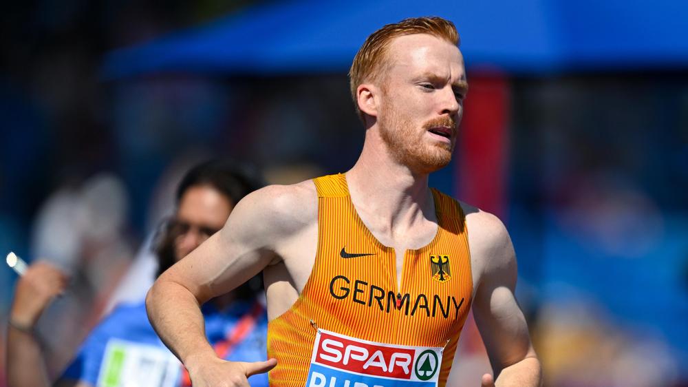 Leichtathletik-EM: Frederik Ruppert hat das Finale über 3.000 Meter Hindernis gewonnen.
