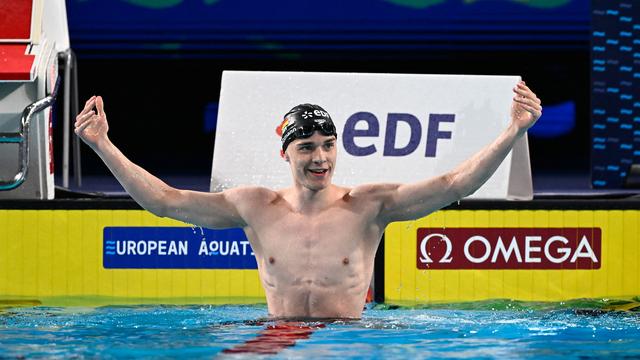Schwimm-EM: Johannes Liebmann schwimmt Weltrekord über 1.500 Meter Freistil