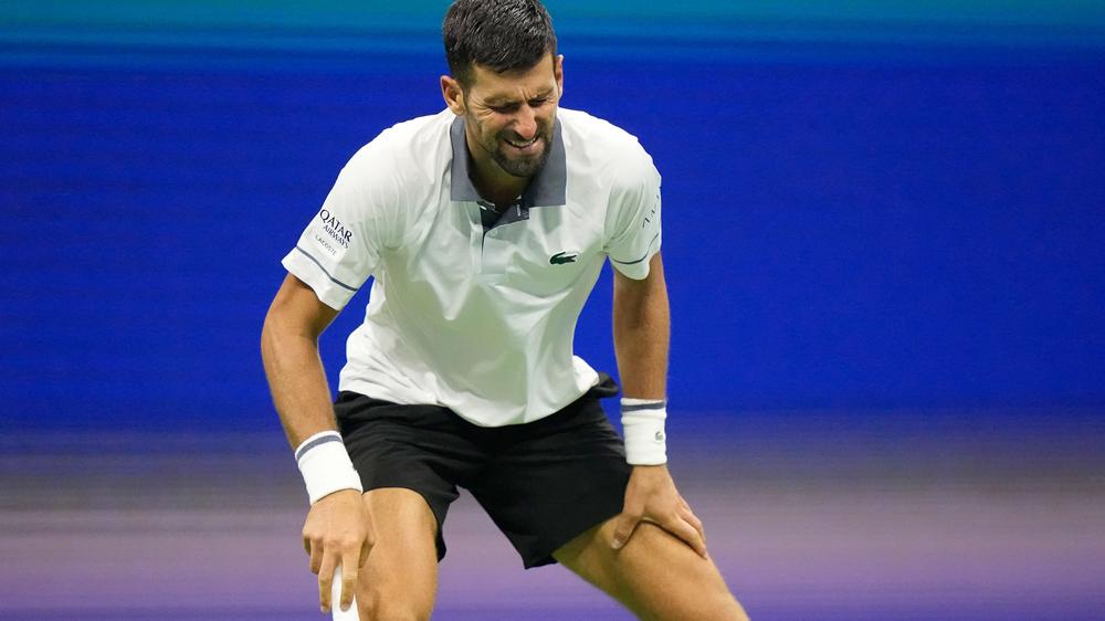 Novak Djokovic US Open Aus Mariano Navone Hitze