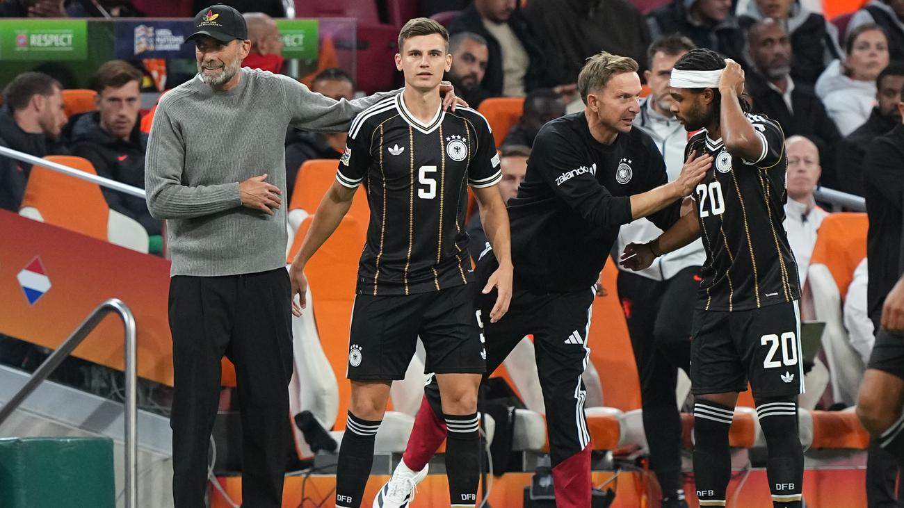 Nations League, Matchday 1: Germany draws in their first game under Jürgen ...