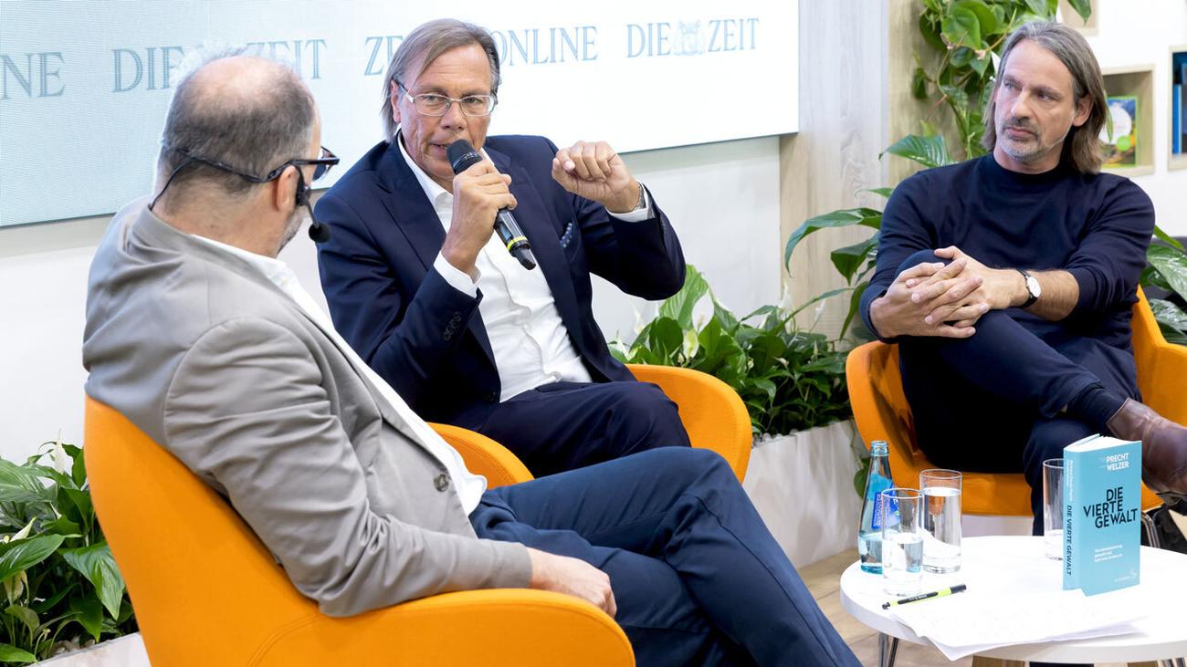 DIE ZEIT auf der Frankfurter Buchmesse Richard David Precht und Harald