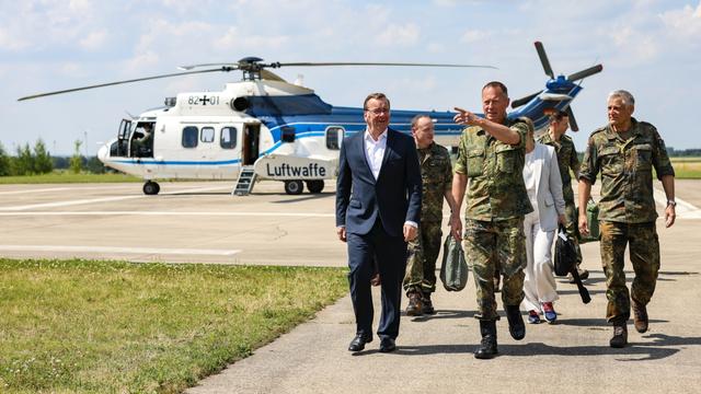 Bundeswehr: Boris Pistorius besucht Luftwaffenstützpunkt Büchel 