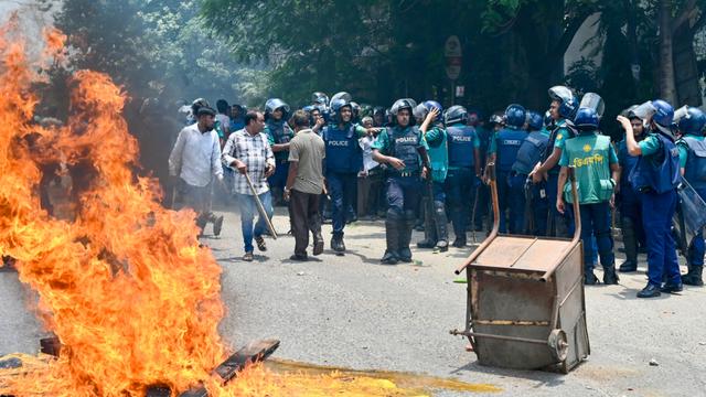 Bangladesch: Zahlreiche Menschen sterben bei Protesten