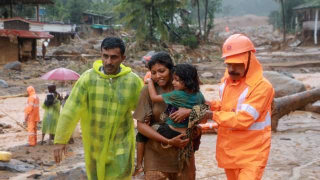 Bundesstaat Kerala: Viele Tote nach Erdrutschen in Südindien