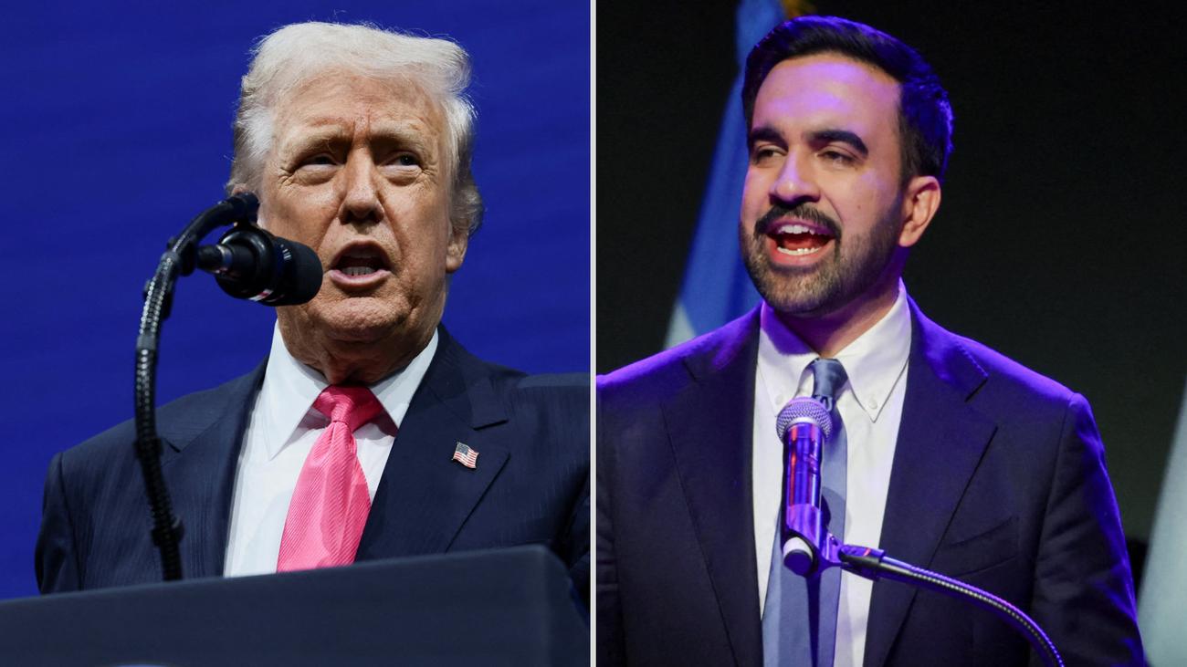 USA: LIVE: Das erste Treffen von Donald Trump und Zohran Mamdani