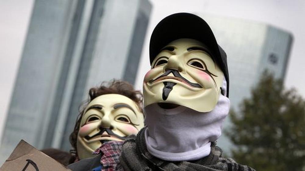 Alternative Währungen: Occupy-Demonstranten in Frankfurt