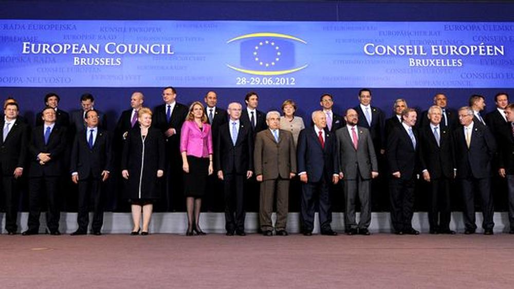 Krisenpolitik: Die Staats- und Regierungschefs der EU bei ihrem Treffen Ende Juni in Brüssel