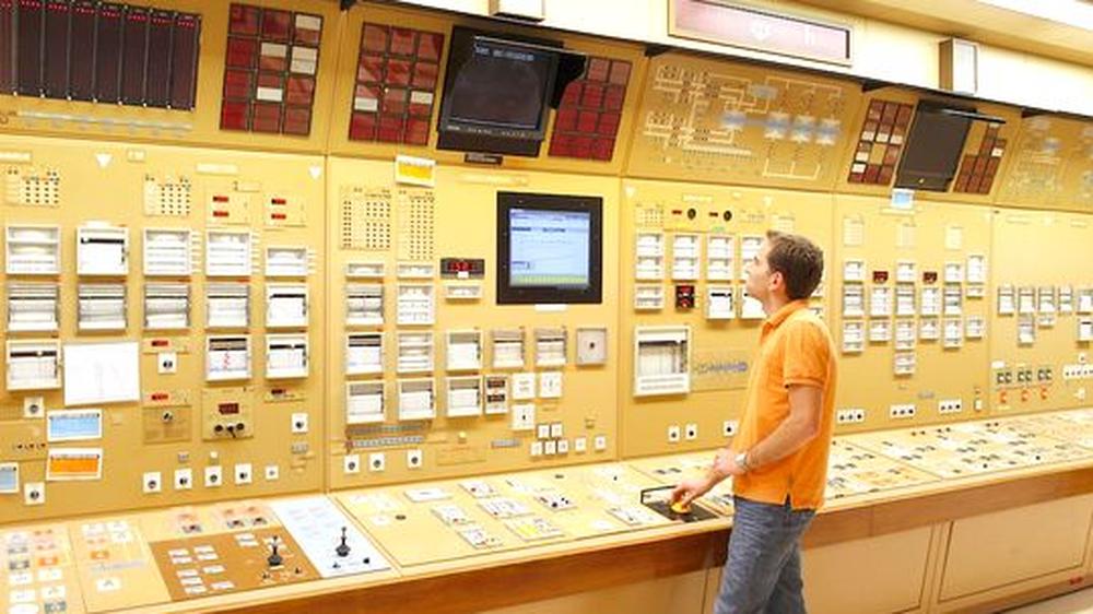 Energie: Kontrollraum des geplanten Reaktors in Flamanville (Archivbild)