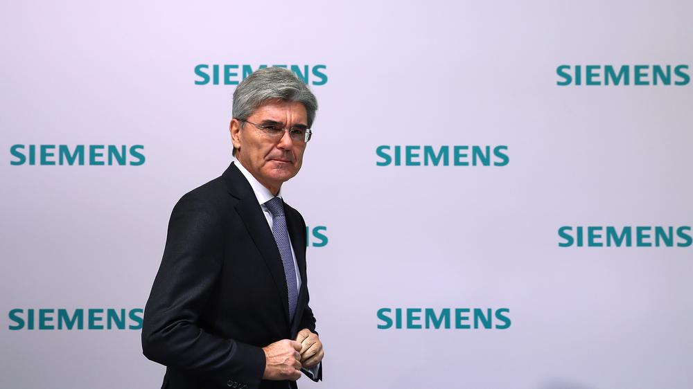 Siemens-Konzernchef Joe Kaeser