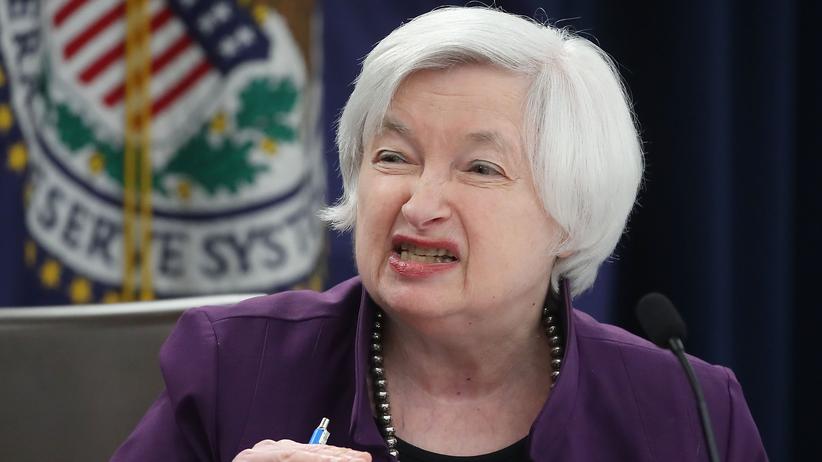 US-Notenbank: Die scheidende Chefin der amerikanischen Notenbank Fed: Janet Yellen